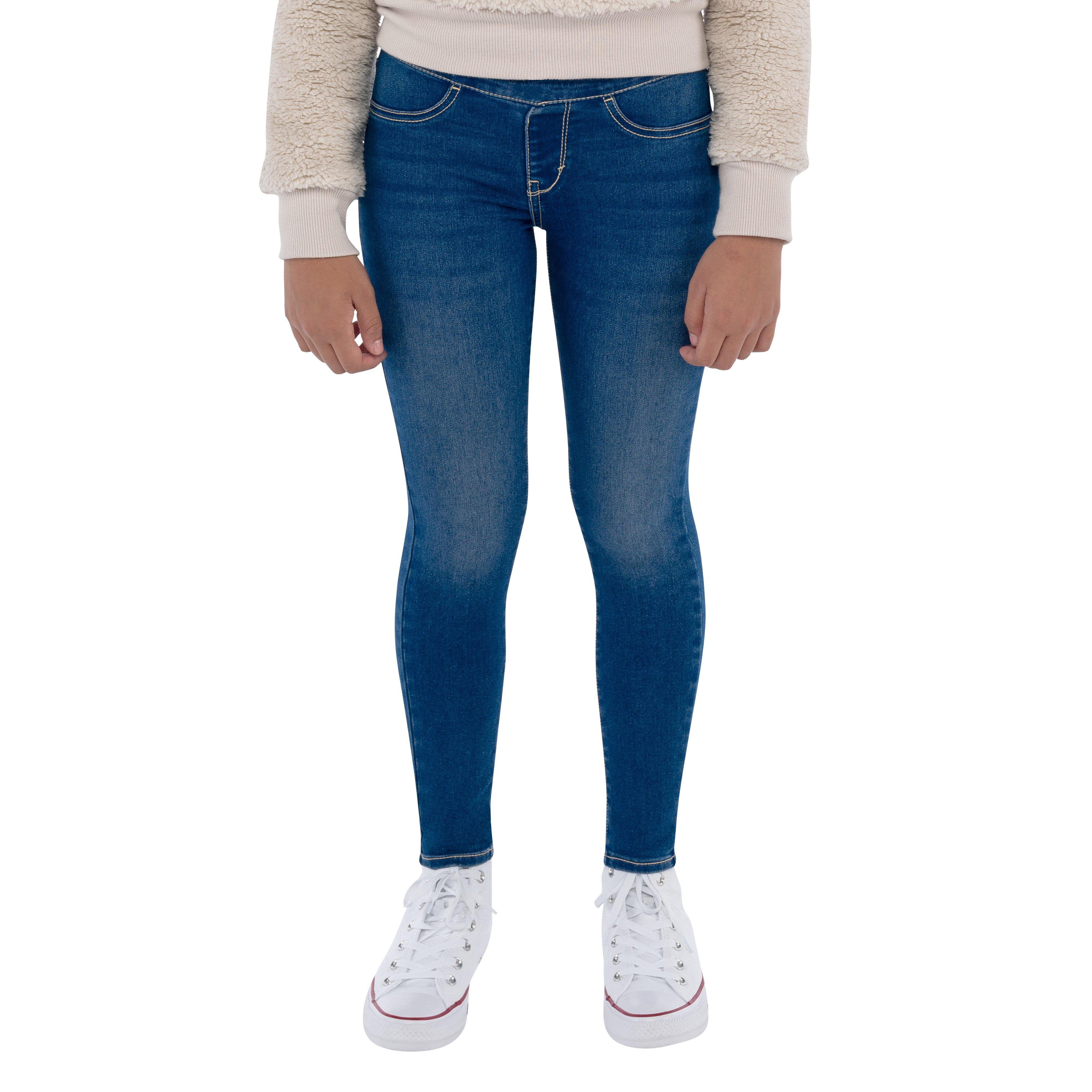 Levi's Big Girls' Pull On Leggings - Dark Blue - DK BLUE